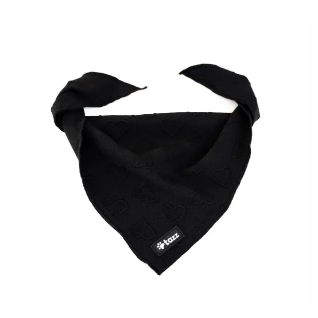 Tazz Silhouettes bandana sort ton-i-ton