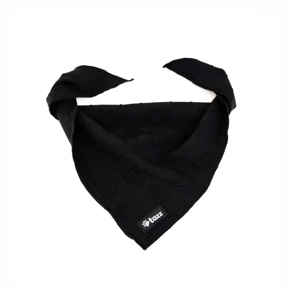 Tazz Silhouettes bandana sort ton-i-ton