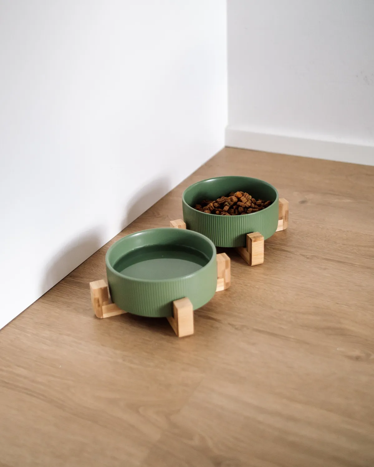 Doksie Home H1 keramik hundeskål hvid 700 ml