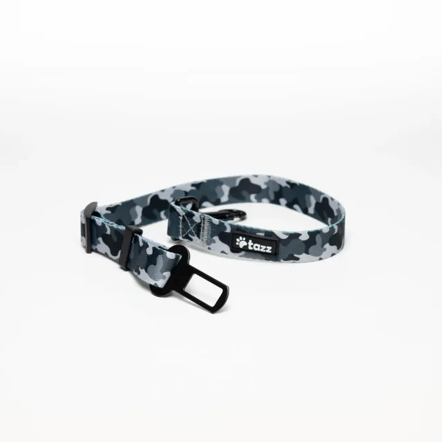 Tazz Grey Camo bilsele justerbar 31-60 cm