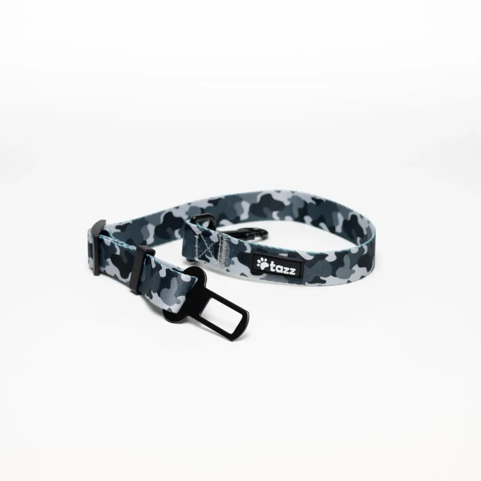 Tazz Grey Camo bilsele justerbar 31-60 cm