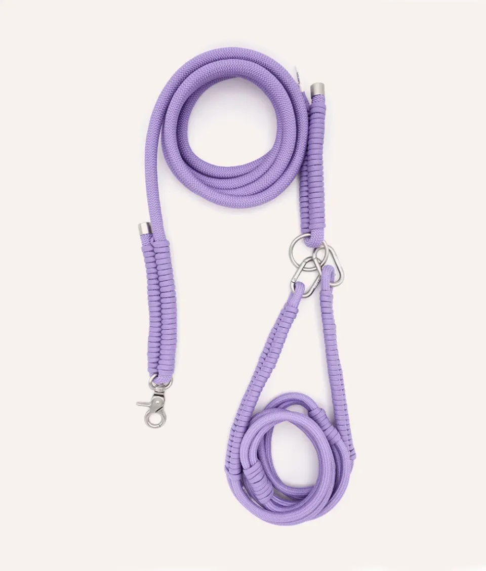 Cafide Ona MultiPosition hundesnor violet 100 cm justerbar
