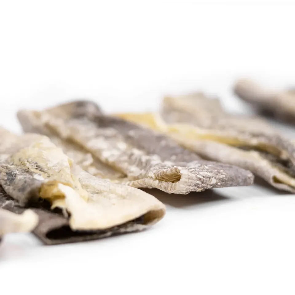 Snack-it torskeskind foldede sticks 500 g hundesnack