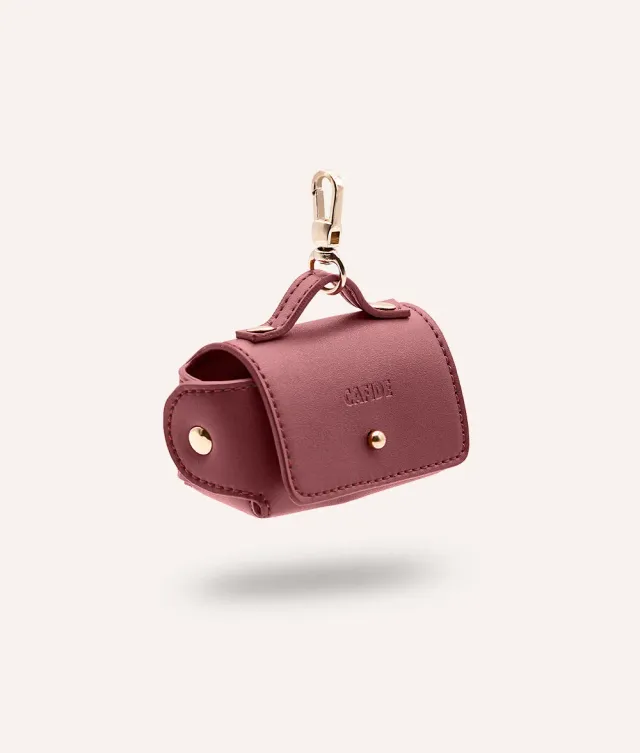 Cafide Jala poseholder burgundy vegansk læder